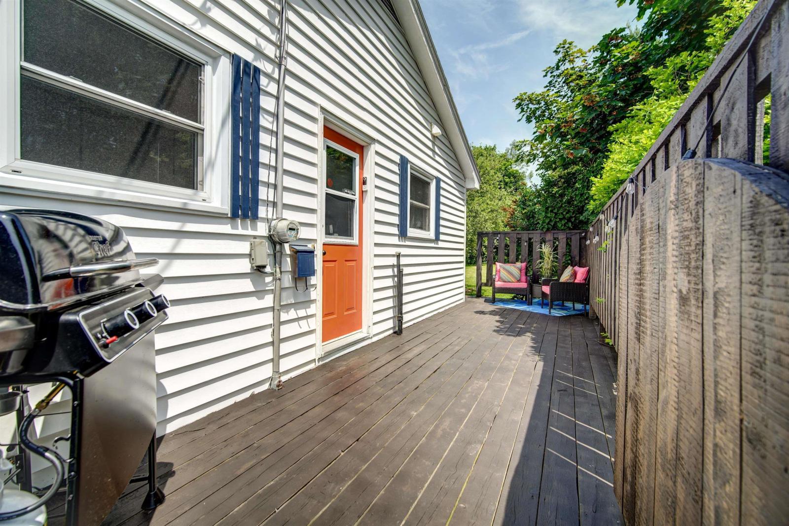 55 Orchard Drive, New Minas NS, side yard and deck, photo 7